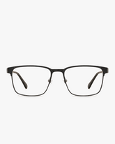 Front view of Ridge Titanium Optical Frames on a light gray studio background