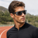 Model wearing Summit Sport Shield Glasses in a natural lifestyle setting