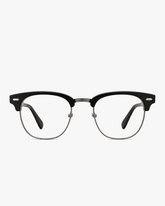 Front view of Mercer Browline Optical Frames on a light gray studio background