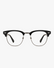 Front view of Mercer Browline Optical Frames on a light gray studio background