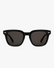 Harbor Polarized Sunglasses in Black and Smoke Polarized, front view on a light gray studio background