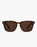 Harbor Polarized Sunglasses in Tortoise and Brown Polarized, front view on a light gray studio background