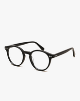 45-degree view of Rowan Round Optical Frames showing frame shape and temple details