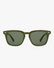 Harbor Polarized Sunglasses in Olive and Green Polarized, front view on a light gray studio background