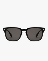 Front view of Harbor Polarized Sunglasses on a light gray studio background
