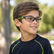 Child wearing Trail Kids Sport Glasses in a natural lifestyle setting