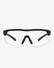 Summit Sport Shield Glasses in Clear Performance, front view on a light gray studio background