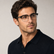 Model wearing Mercer Browline Optical Frames in a natural lifestyle setting