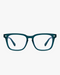 Metro Blue Light Frames in Deep Teal, front view on a light gray studio background