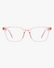 Front view of Aurora Blue Light Glasses on a light gray studio background