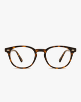 Front view of Bloom Reading Glasses on a light gray studio background