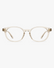 Front view of Celeste Oval Optical Frames on a light gray studio background