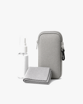 Everyday Lens Care Kit eyewear accessory, front view on a light gray studio background
