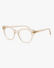45-degree view of Luna Cat-Eye Optical Frames showing frame shape and temple details