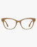 Luna Cat-Eye Optical Frames in Classic Tortoise, front view on a light gray studio background