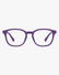 Mini Flex Kids Frames in Berry, front view on a light gray studio background