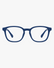 Mini Flex Kids Frames in Navy, front view on a light gray studio background