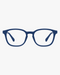 Mini Flex Kids Frames in Navy, front view on a light gray studio background