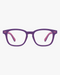 Scout Kids Optical Frames in Berry Lilac, front view on a light gray studio background