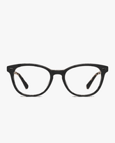 Serena Reading Glasses with +1.00 magnification, front view on a light gray studio background