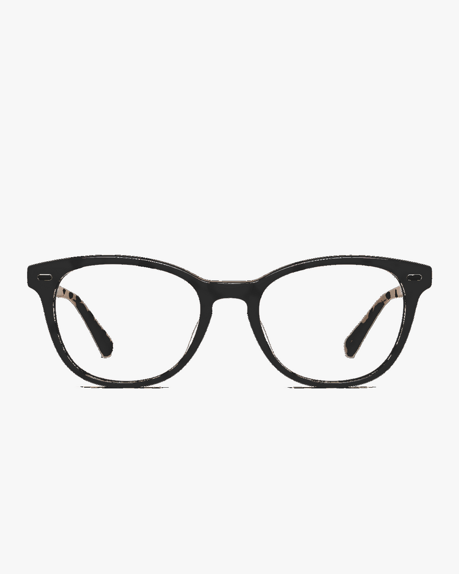 Serena Reading Glasses with +1.00 magnification, front view on a light gray studio background
