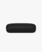 Slim Hard Glasses Case in Black, front view on a light gray studio background