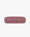 Slim Hard Glasses Case in Rose, front view on a light gray studio background
