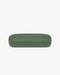 Slim Hard Glasses Case in Sage, front view on a light gray studio background