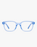 Front view of Sprout Flex Kids Blue Light Glasses on a light gray studio background