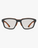 Trail Kids Sport Glasses in Red Graphite, front view on a light gray studio background