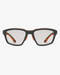 Trail Kids Sport Glasses in Red Graphite, front view on a light gray studio background