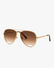 45-degree view of Vela Aviator Sunglasses showing frame shape and temple details
