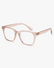 45-degree view of Willow Blue Light Glasses showing frame shape and temple details